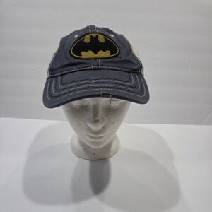 DC Comics Batman Patch Youth  Cap in Black and Yellow
